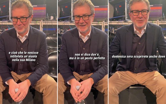 Fabio Fazio e l'anticipazione della puntata speciale di Che tempo che fa : «Il sogno di Ornella si realizza»