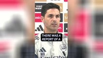 Arteta addresses Rice’s BUST-UP with assistant