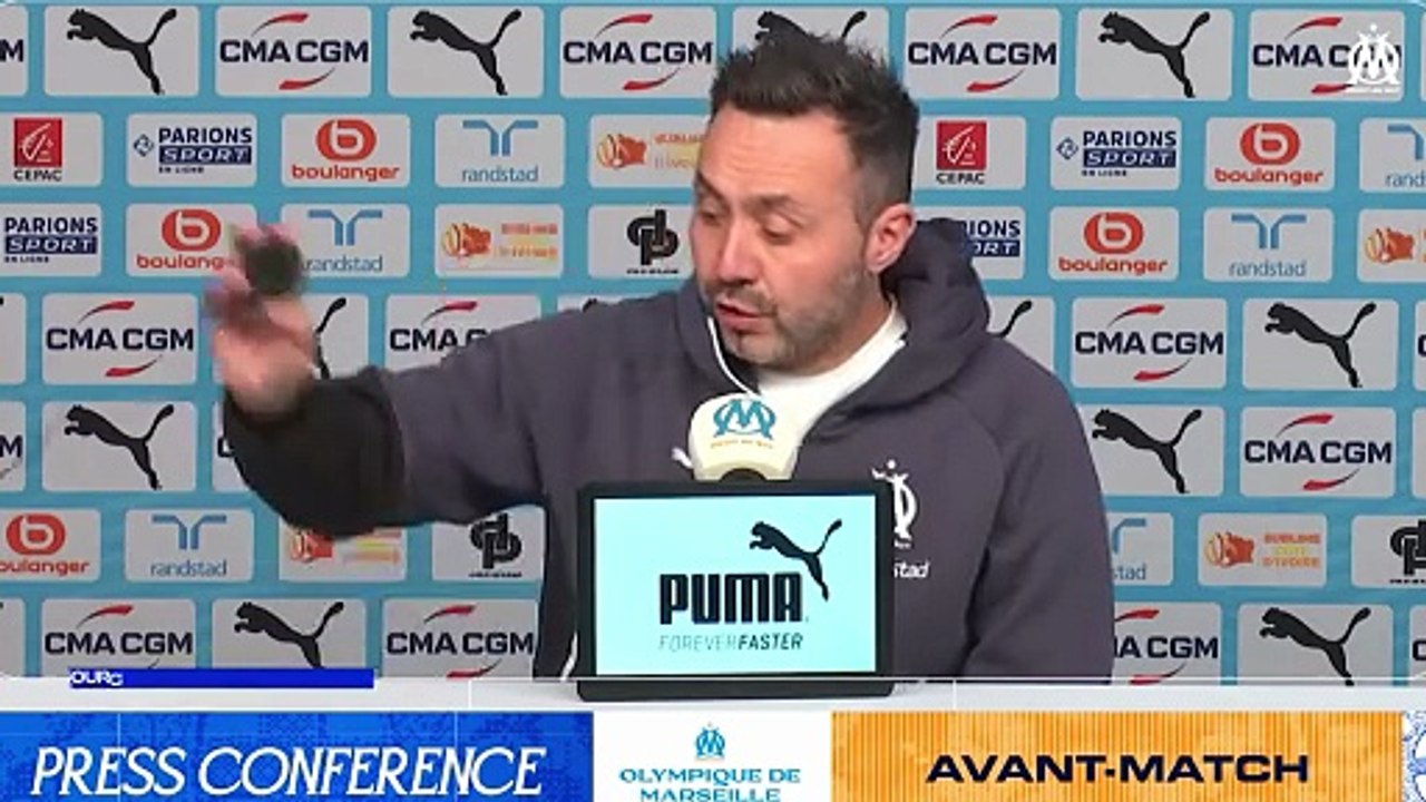 Roberto de Zerbi sur les rumeurs concernant Højbjerg