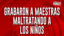 Horror total: graban a maestras maltratando a bebés en un jardín maternal