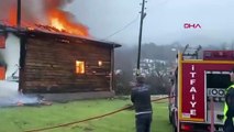 Karabük’ten yürekleri sızlatan haber! 450 yıllık ahşap cami yandı