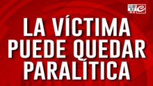 Volvía de la feria, la chocaron en una esquina y podría quedar paralítica
