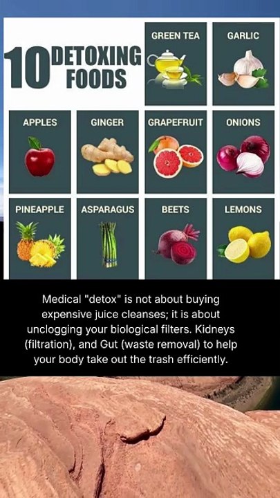 the Top 10 Foods that specifically target the Liver