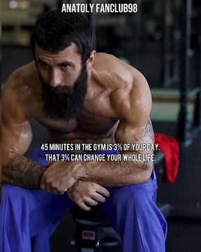 A bad workout still beats no workout anatoly fitness gym