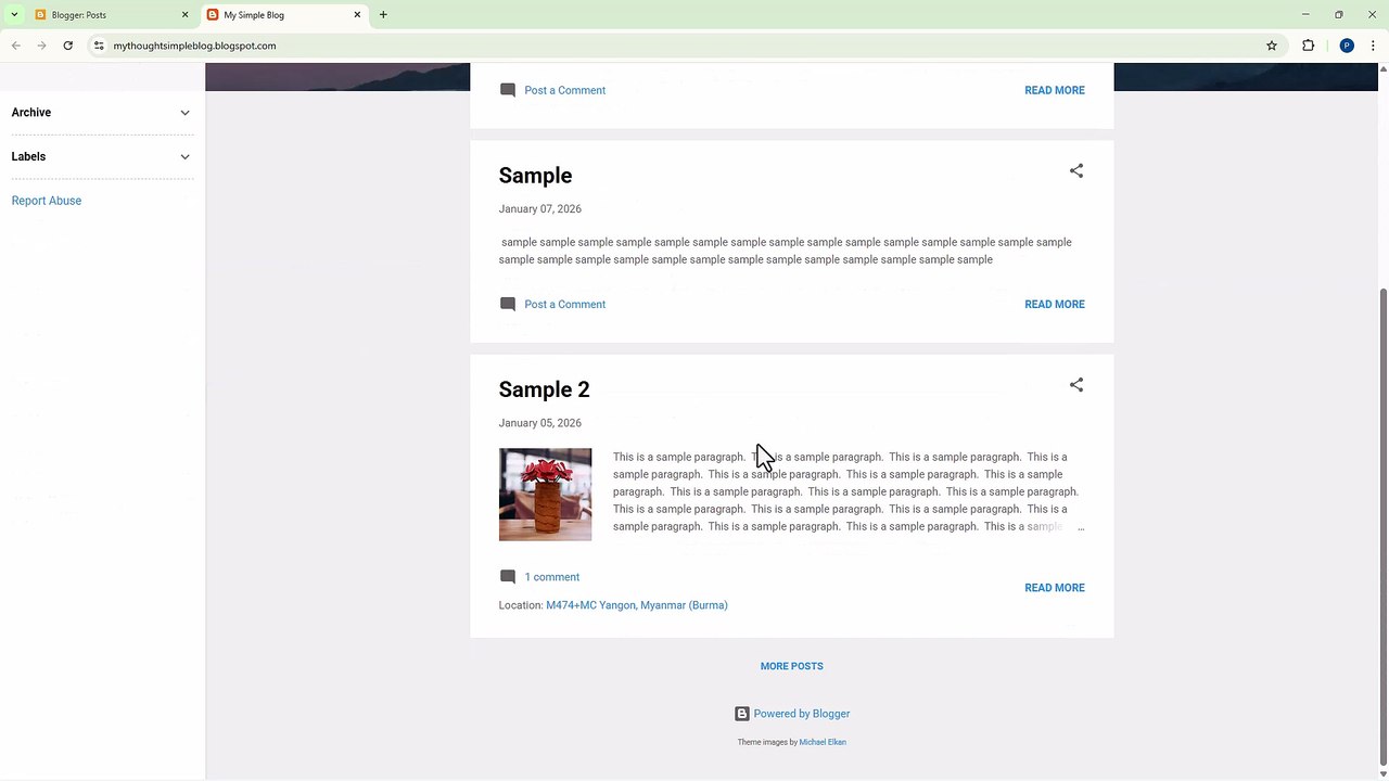 Blogger 23 Blog Analytics