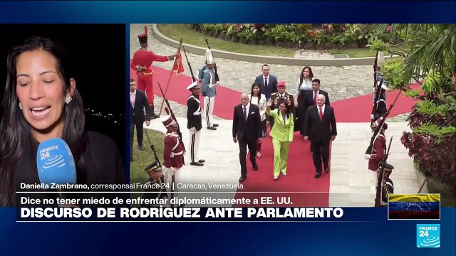 Informe desde Caracas: Delcy Rodríguez dice no tener miedo de enfrentar diplomáticamente a EE. UU.