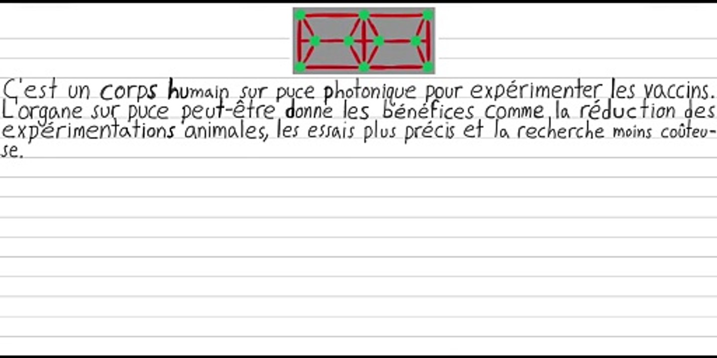 Organe sur puce pour tester les vaccins