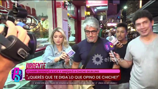 La lapidaria opinión de Pablo Echarri sobre Chiche Gelblung que expone el trasfondo de los dichos de Lucas Martin