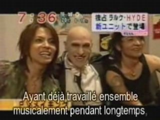 VAMPS à Mezamashi Terebi (2008.05.28) - Français