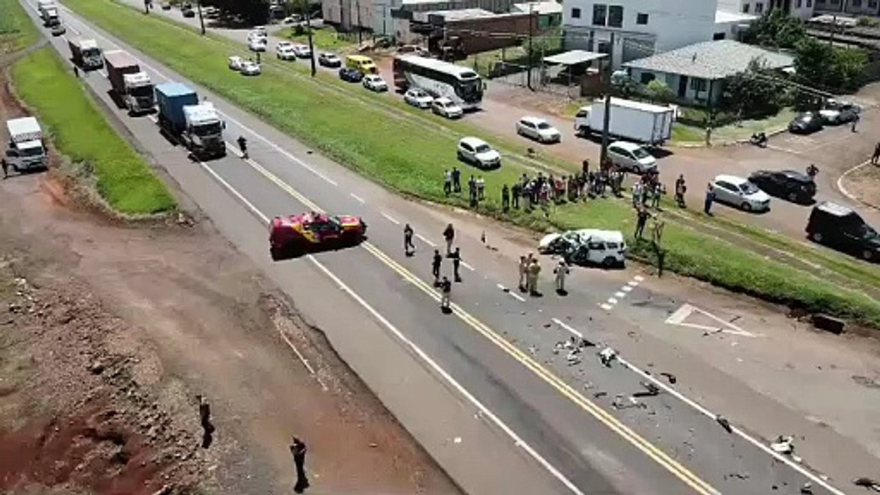 ACIDENTE COM MORTE EM SANTA TEREZA DO OESTE