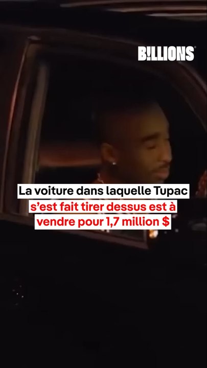 🤑 La BMW dans laquelle Tupac s'est fait tirer dessus est à vendre ⁉️