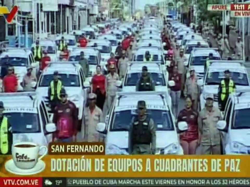 Autoridades entregan 45 nuevas patrullas a los Cuadrantes de Paz en el estado Apure