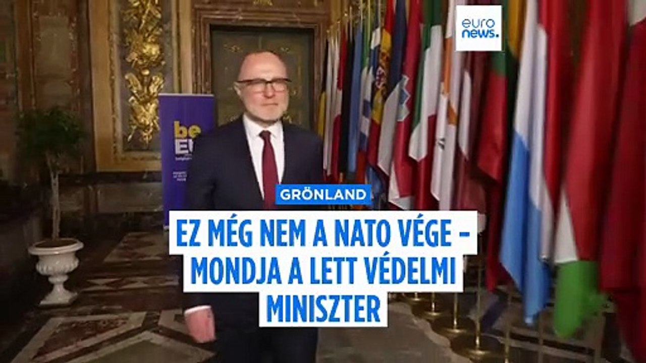 A lett védelmi miniszter vitának nevezte Grönland amerikai fenyegetését, szerinte ez nem a NATO vége