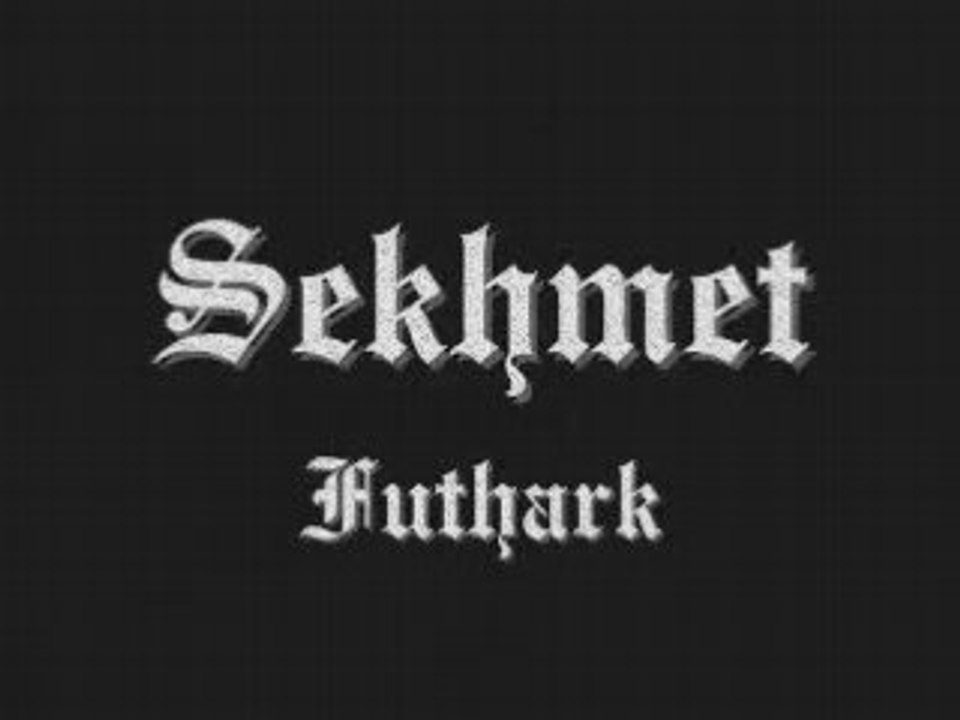Sekhmet (CZ) - Futhark