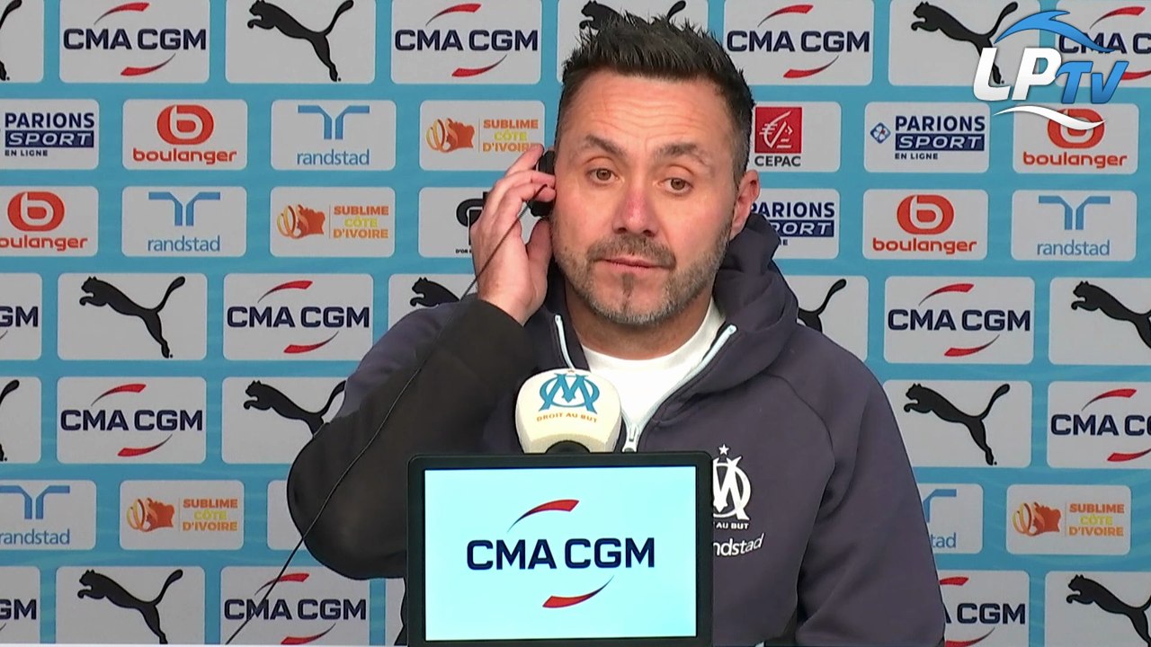 Conférence de presse de De Zerbi