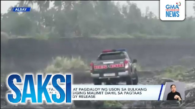 Rockfall event at pagdaloy ng uson sa Bulkang Mayon, mas magiging malimit dahil sa pagtaas ng seismic energy release | Saksi