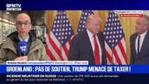 Groenland: Donald Trump menace de droits de douane les pays qui ne soutiennent pas son plan