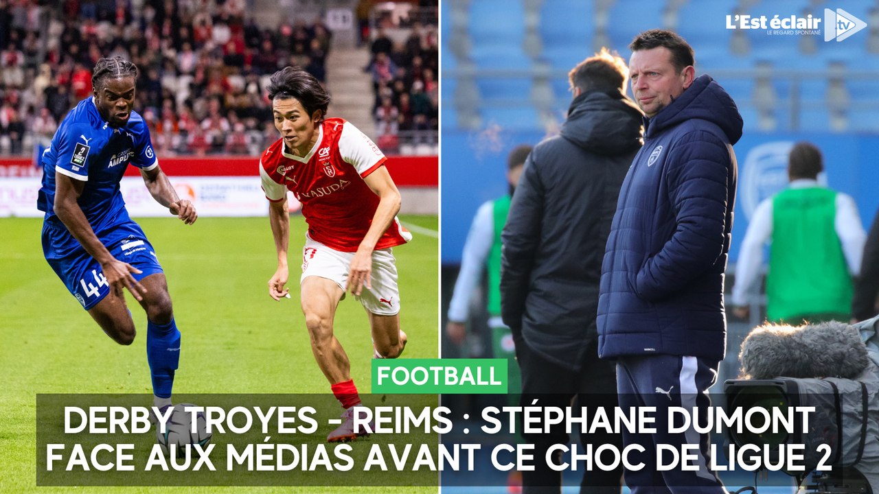 Derby Troyes - Reims : Stéphane Dumont face aux médias avant ce choc de Ligue 2