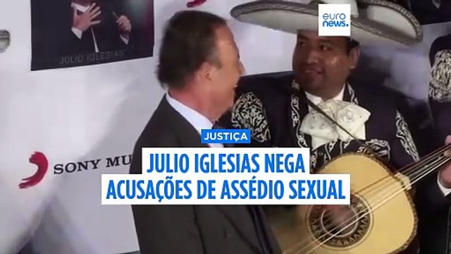 “Nunca senti tamanha maldade”: Julio Iglesias rejeita acusações de agressão sexual