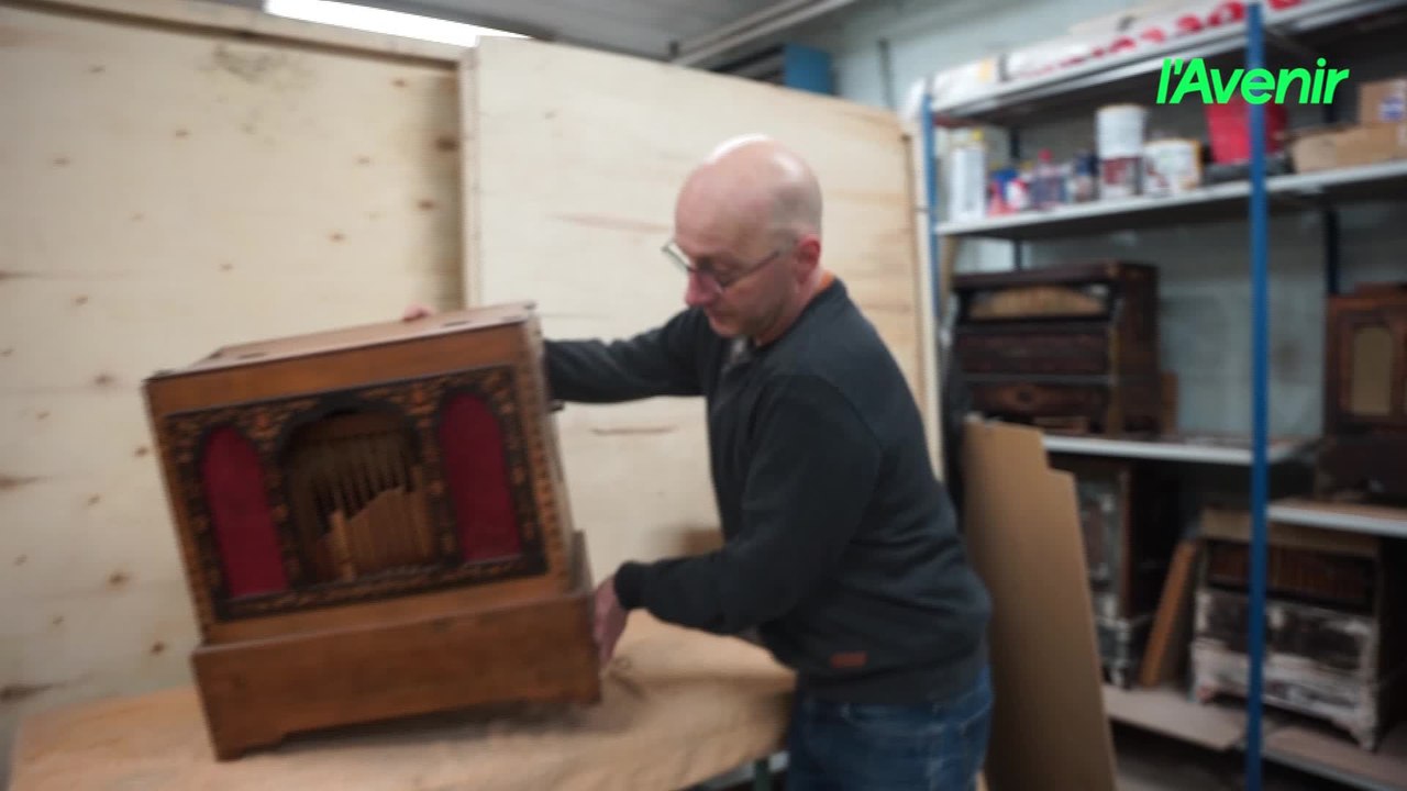 A Stavelot, Pauliphonic fabrique et restaure des orgues de barbarie