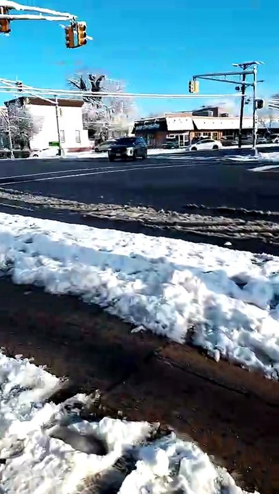 Heavy Snow in Jersey City