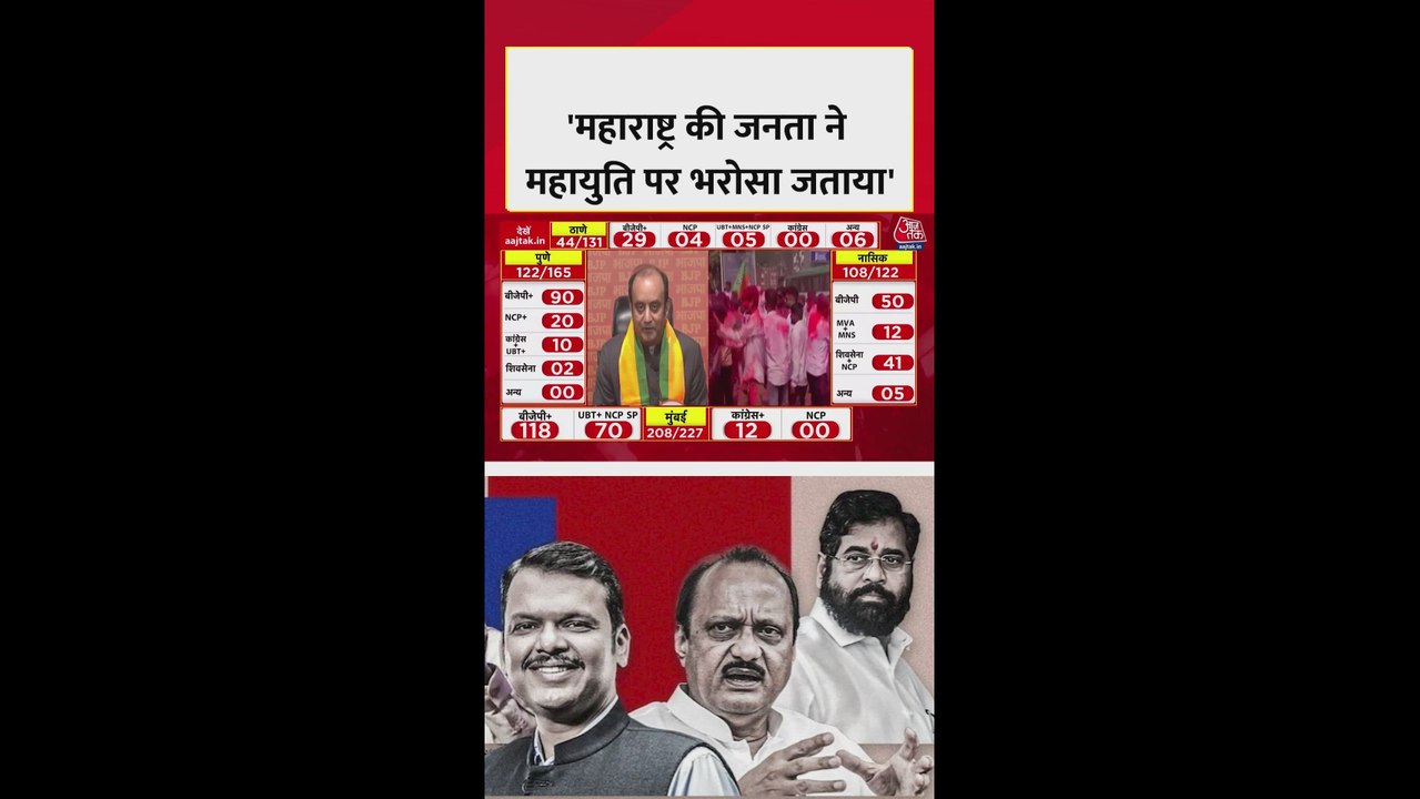 'महाराष्ट्र की जनता ने महायुति...', बोले सुधांश...