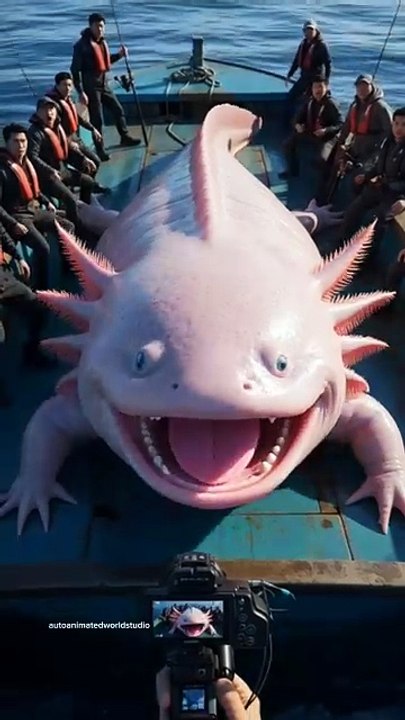 Fishermen Caught a Real Sea Monster😱