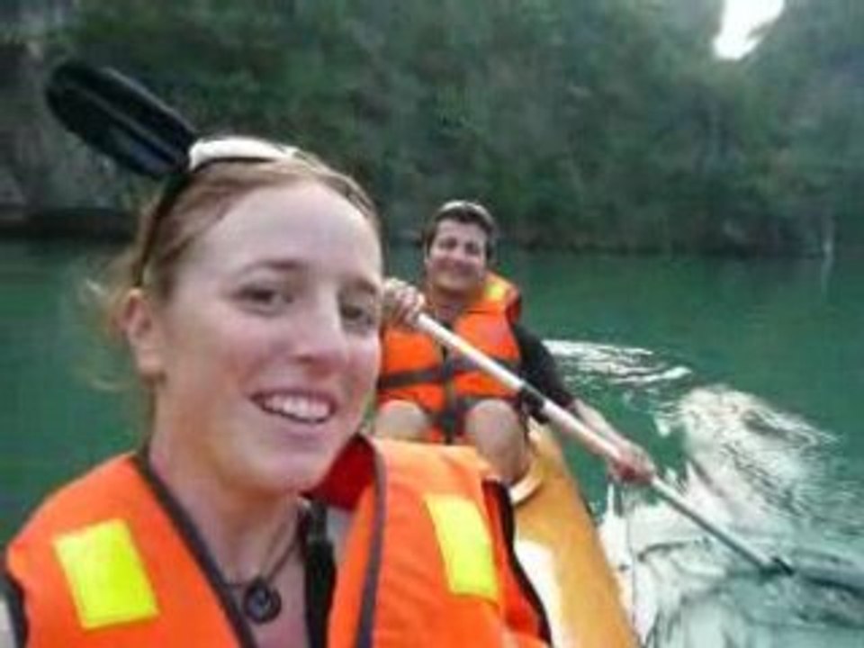La Baie d'Along en kayak