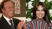 Sale a la luz video de Julio Iglesias besando a Thalía