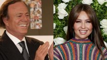 Sale a la luz video de Julio Iglesias besando a Thalía