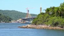 Tá saindo! Ponte de Guaratuba alcança 88% de execução com a conclusão de todas as estacas