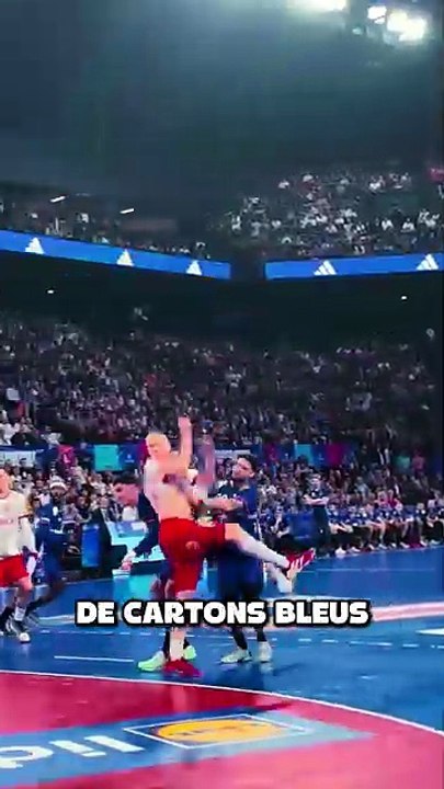À quoi servent les cartons bleus et blancs au handball ? 🤔