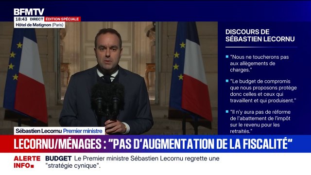 Sébastien Lecornu déclare qu'il y aura une augmentation du budget des armées