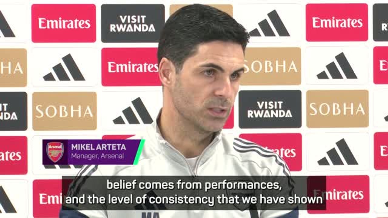 Arsenal should be 'convinced' of quadruple possibility - Arteta