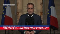 Sébastien Lecornu : «Le gouvernement ne renoncera pas au compromis»