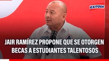 Jair Ramírez propone que instituciones educativas privadas asignen el 10% de sus vacantes a becas para jóvenes talentosos