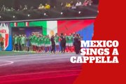 Mexico’s Kings League team goes viral after singing the National Anthem a cappella in Brazil