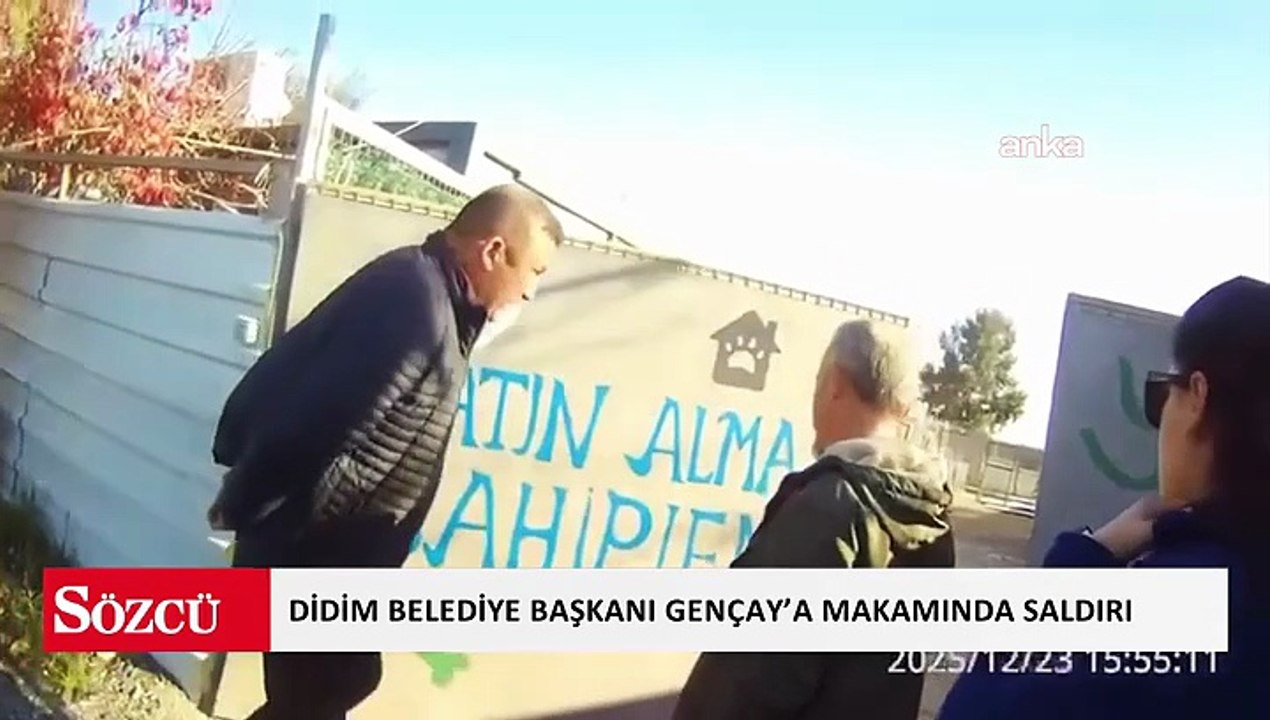 Didim Belediye Başkanı Hatice Gençay’a makamında saldırı