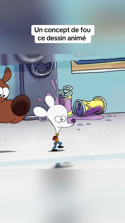 Un concept de fou ce dessin animé