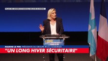 Marine Le Pen à Marseille : «En six ans, la coalition de gauche n'a fait que renforcer l'insécurité»