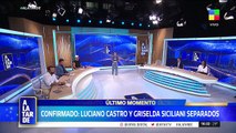Confirman la separación de Griselda Siciliani y Luciano Castro con el peor final
