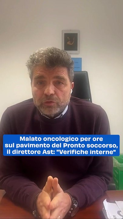 Malato oncologico per ore sul pavimento del Pronto soccorso, il direttore Ast: "Verifiche interne"