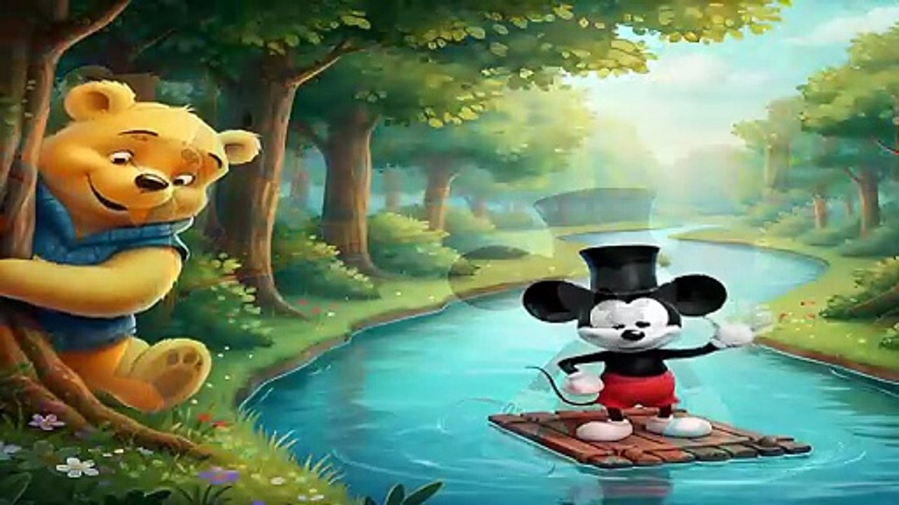 Mickey y Pooh
