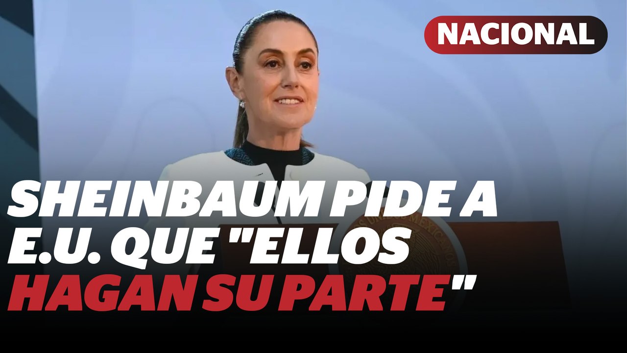 Sheinbaum pide a EU "respeto mutuo y responsabilidad compartida" | Reporte Indigo