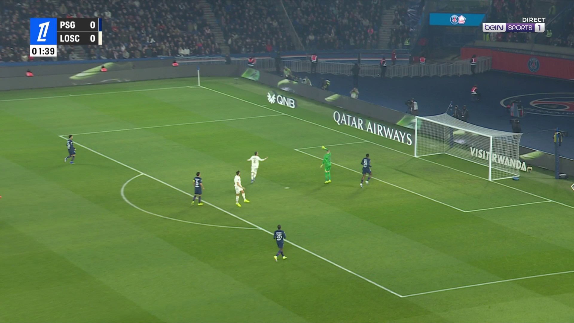 Ligue 1 : Chevalier lobbé, le LOSC touché déjà la barre !