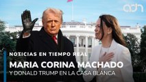 María Corina Machado se reunió con Donald Trump en la Casa Blanca para hablar sobre Venezuela