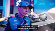 Red Bull - Verstappen heureux de voir la nouvelle livrée !