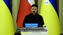 Зеленский: в некоторых системах ПВО закончились снаряды в критический момент