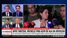 Michelle vira alvo da oposição após conversar com magistrados sobre prisão de Bolsonaro
