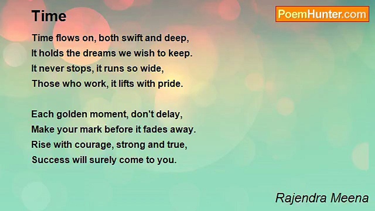 Rajendra Meena - Time